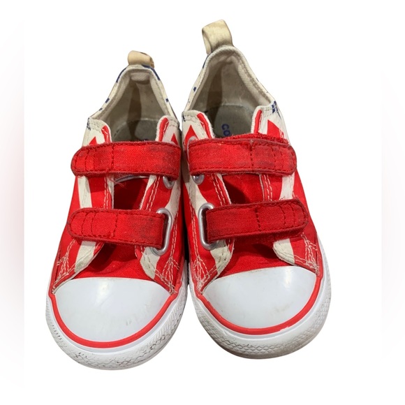 Converse toddlers unisex stars & stripes low 9c - Picture 2 of 3